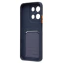 Чехол-накладка с картхолдером - SC337 для Redmi 15C/Poco C85 (dark blue)  — фото 2