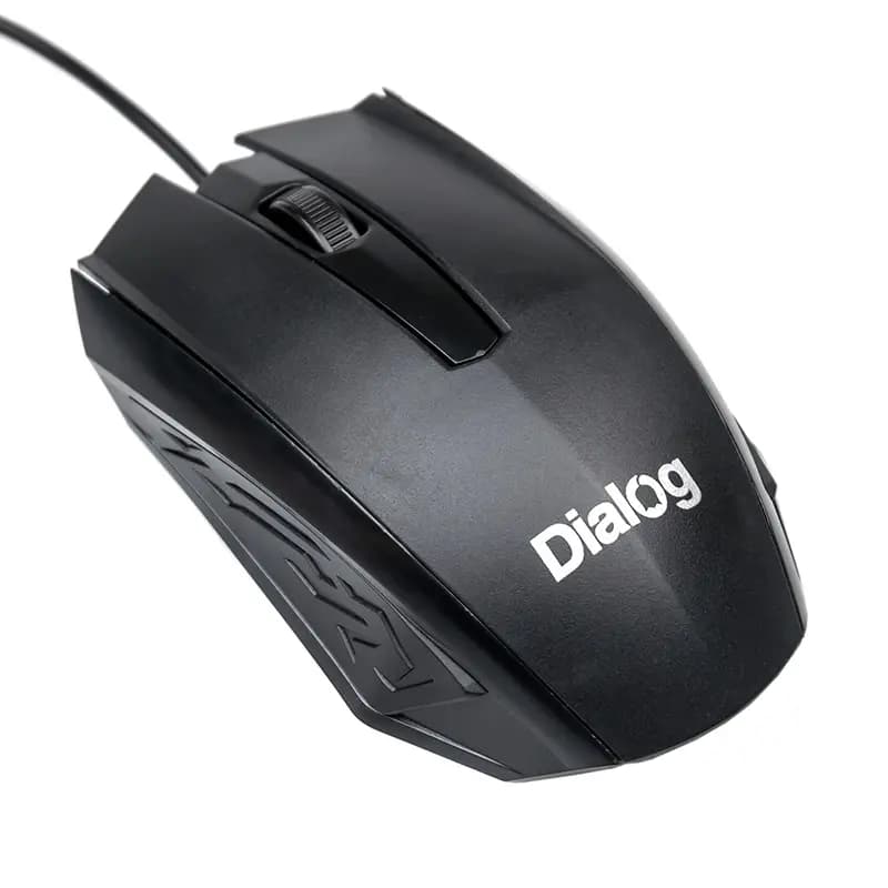 Мышь оптическая USB - Dialog Comfort MOC-19U (black)  — фото 2