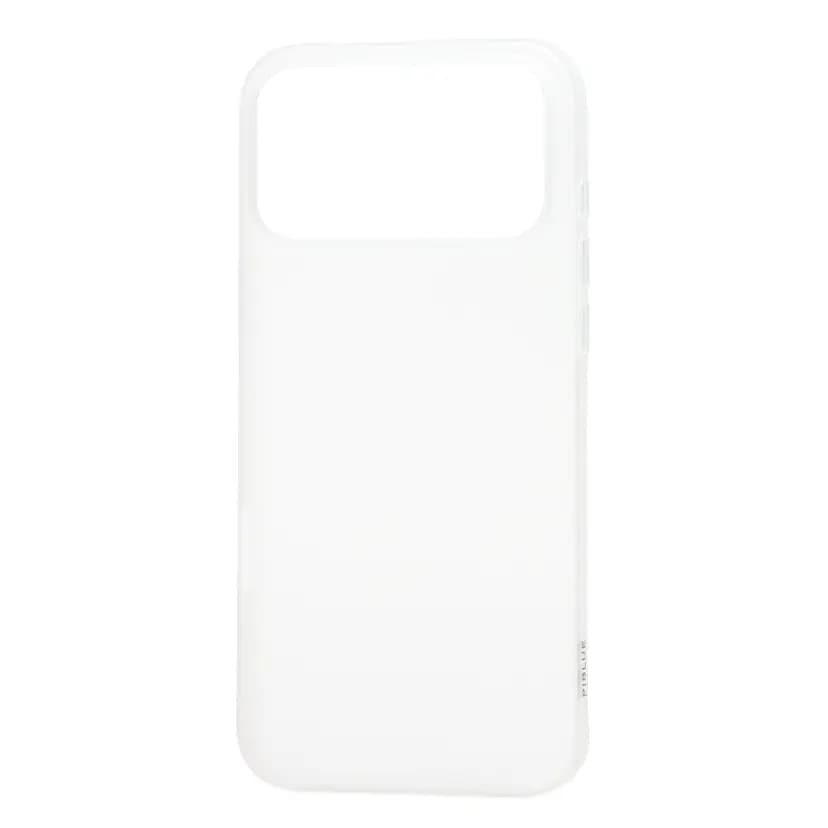 Чехол-накладка - PC091 для Apple iPhone 17 Pro Max (matte transparent/white) 