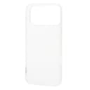 Чехол-накладка - PC091 для Apple iPhone 17 Pro Max (matte transparent/white)  — фото 2
