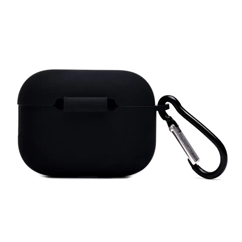 Чехол - Soft Touch для кейса Apple AirPods Pro 3 (black) — фото 2