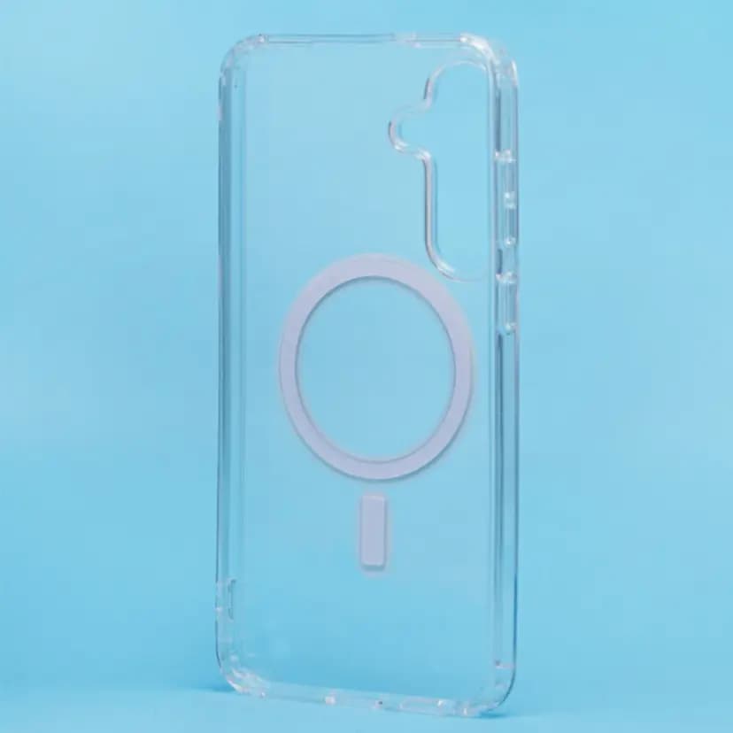 Чехол-накладка - SM006 SafeMag для Samsung Galaxy S25FE (transparent)  — фото 2