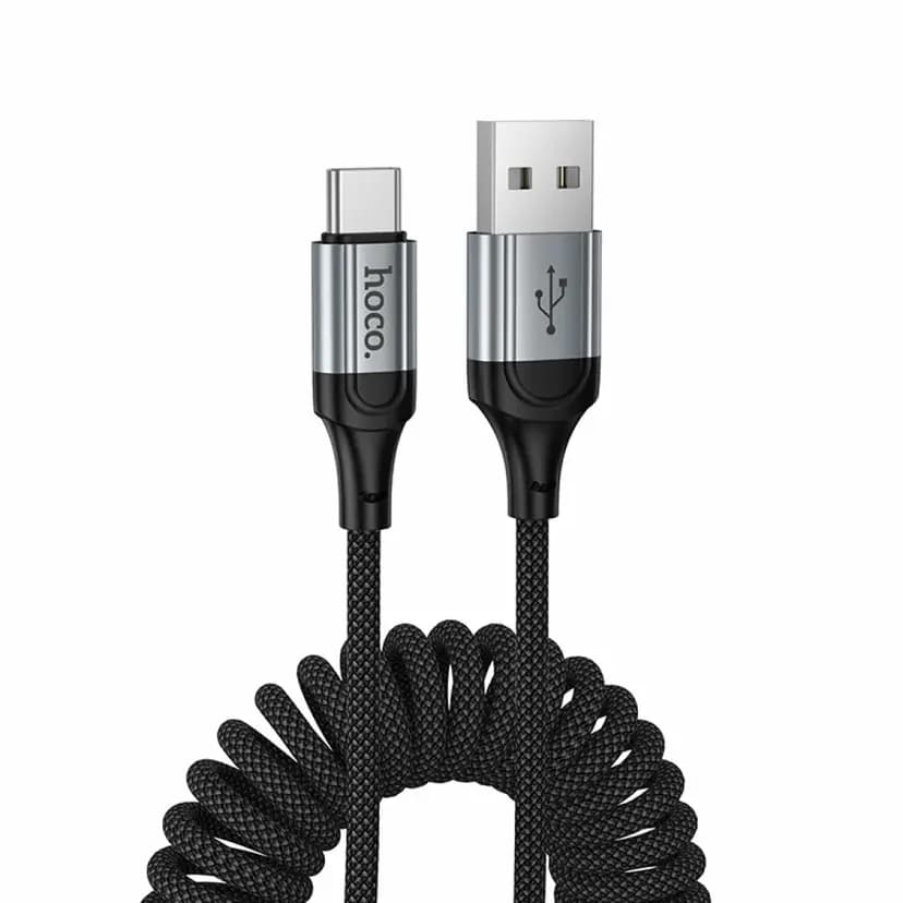 Кабель USB - Type-C - Hoco X121 Nuevo (150 см) (black)  — фото 2