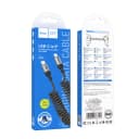 Кабель Type-C - Apple lightning - Hoco X121 Nuevo (150 см) (black)  — фото 1