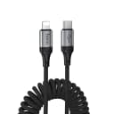 Кабель Type-C - Apple lightning - Hoco X121 Nuevo (150 см) (black)  — фото 2