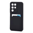 Чехол-накладка с картхолдером - SC337 для Realme C85 5G (black)  — фото 1