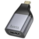Адаптер Type-C - HDMI - Hoco UA33 (metal grey)  — фото 2