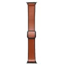 Ремешок на застёжке - ApW38 EcoSkin для Apple Watch 38/40/41 мм (brown)  — фото 2