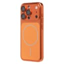 Чехол-накладка - SM091 SafeMag для Apple iPhone 15 Pro (orange)  — фото 1