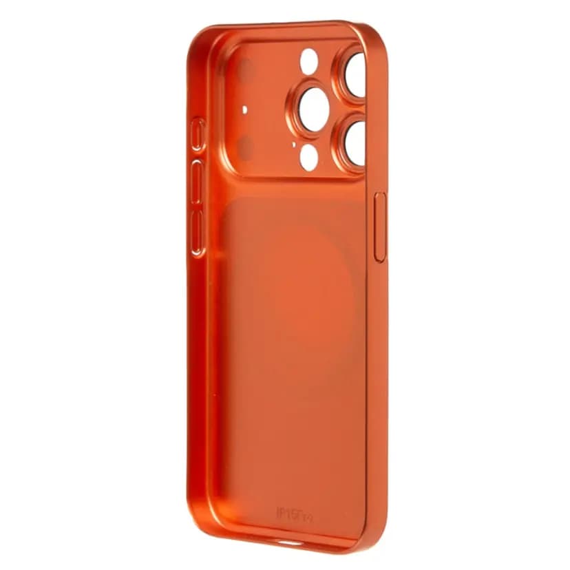 Чехол-накладка - SM091 SafeMag для Apple iPhone 15 Pro (orange) — фото 2
