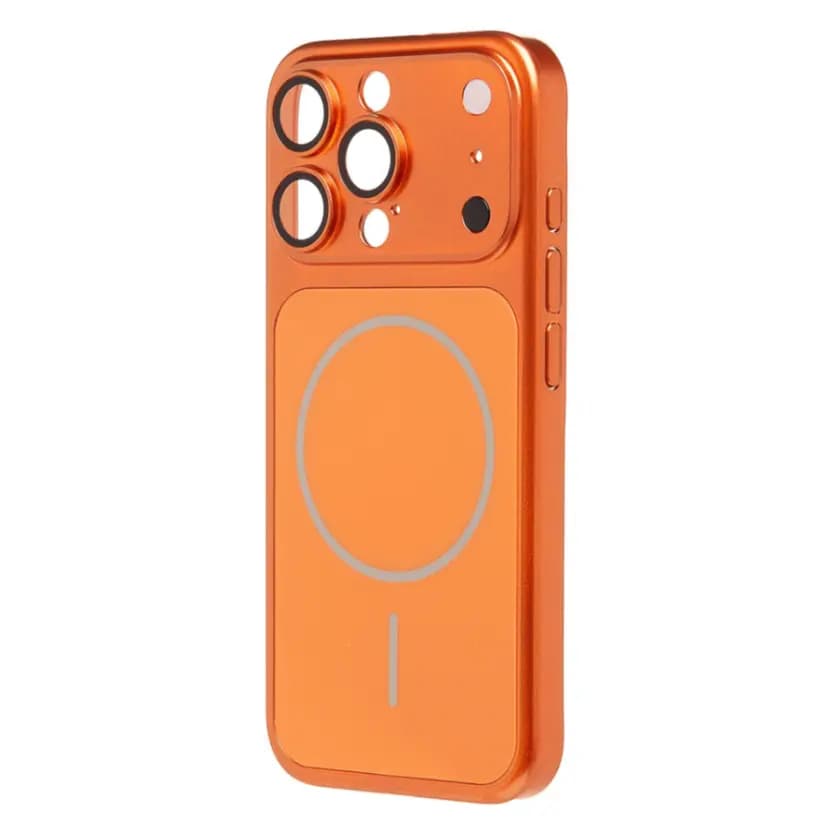 Чехол-накладка - SM091 SafeMag для Apple iPhone 16 Pro (orange) 