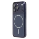 Чехол-накладка - SM091 SafeMag для Apple iPhone 15 Pro (dark blue)  — фото 1