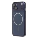 Чехол-накладка - SM091 SafeMag для Apple iPhone 15 (dark blue)  — фото 1