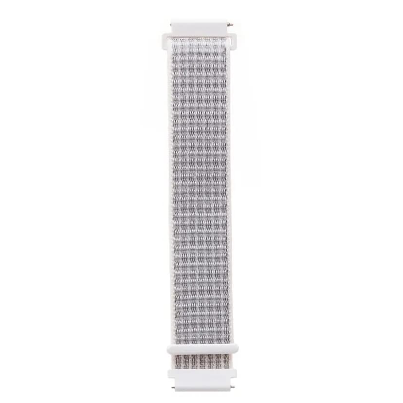 Ремешок на липучке - WB37 Nylon универсальный 20 мм (white) 