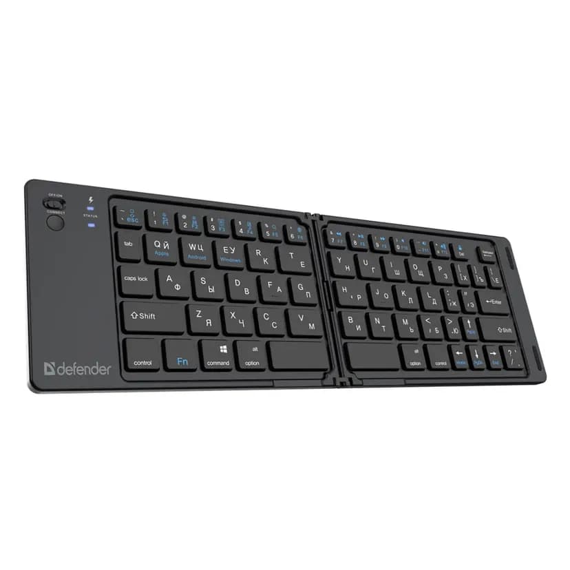 Клавиатура беспроводная Bluetooth - Defender Enigma SB-094 мембранная (black) — фото 2