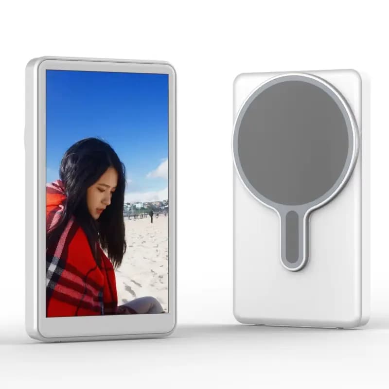 Беспроводной дисплей для селфи SafeMag - iScreen T2 (Type-C/3.5 jack) (white)