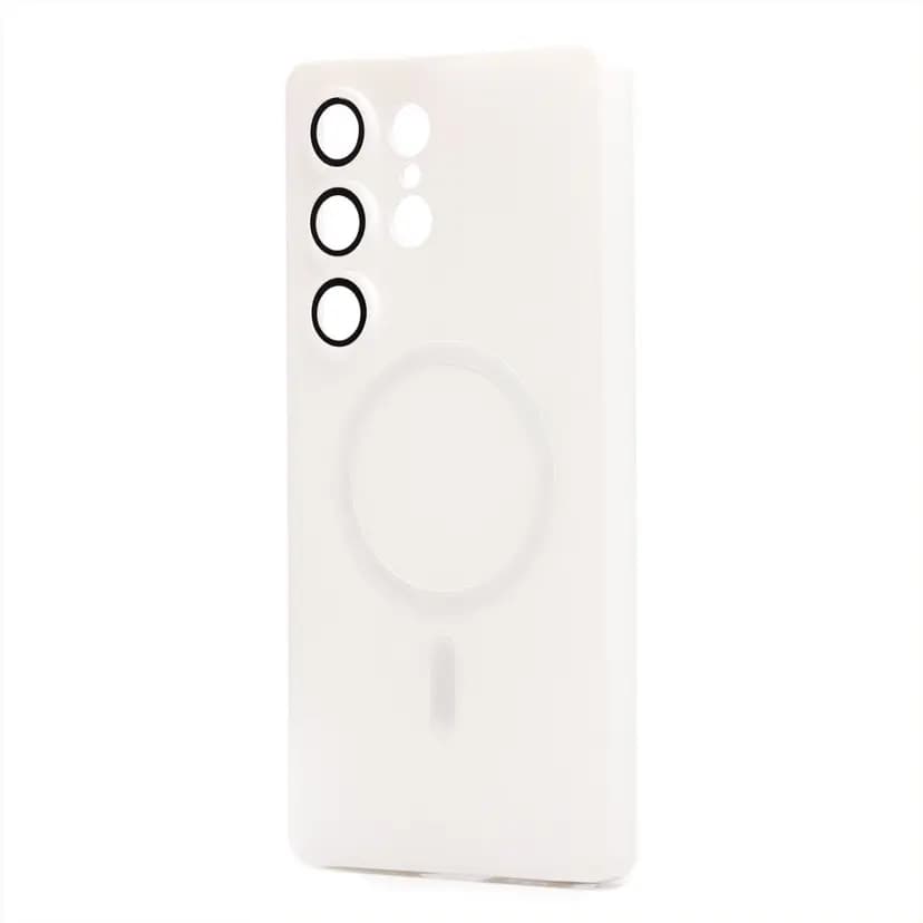 Чехол-накладка - SM020 Matte SafeMag для Samsung Galaxy S25 Ultra (white)