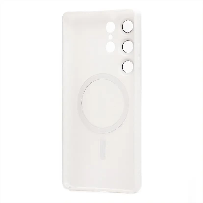 Чехол-накладка - SM020 Matte SafeMag для Samsung Galaxy S25 Ultra (white) — фото 2