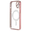 Чехол-накладка - SM027 SafeMag для Apple iPhone 14 (pink)  — фото 2