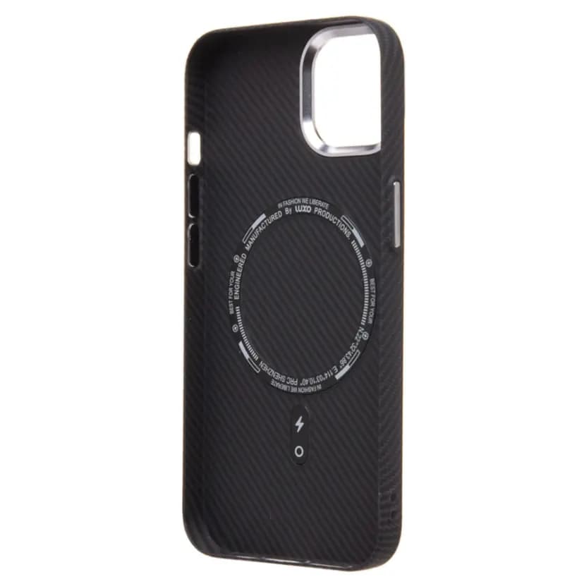 Чехол-накладка - Luxo Creative PC123 для Apple iPhone 13/14 (black)  — фото 2