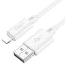 Кабель USB - Apple lightning - Hoco X88 Gratified (200 см) (white)  — фото 2