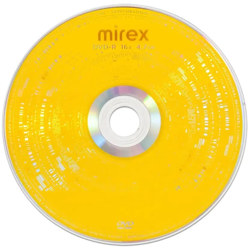 Диск оптический - SmartTrack DVD-R 4.7Gb 16x (yellow)  — фото 2