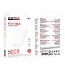 Внешний аккумулятор 5000mAh - Borofone BJ81 2.0A (Type-C/USB) (white)  — фото 1