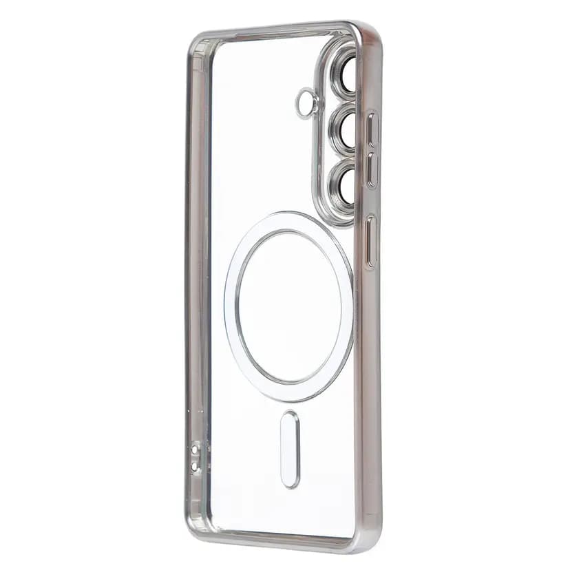 Чехол-накладка - SM027 SafeMag для Samsung Galaxy S26 (silver)  — фото 2