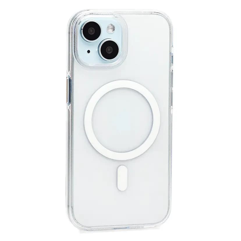 Чехол-накладка - SM047 SafeMag для Apple iPhone 15 (transparent) — фото 2