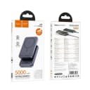 Внешний аккумулятор 5000mAh SafeMag - Hoco J160 PD20W (Type-C/Apple lightning) (metal grey)  — фото 1