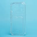 Чехол-накладка с картхолдером - SC276 для Honor 600 Pro (transparent)  — фото 1