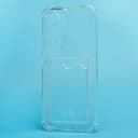 Чехол-накладка с картхолдером - SC276 для Redmi 15A (transparent)  — фото 1