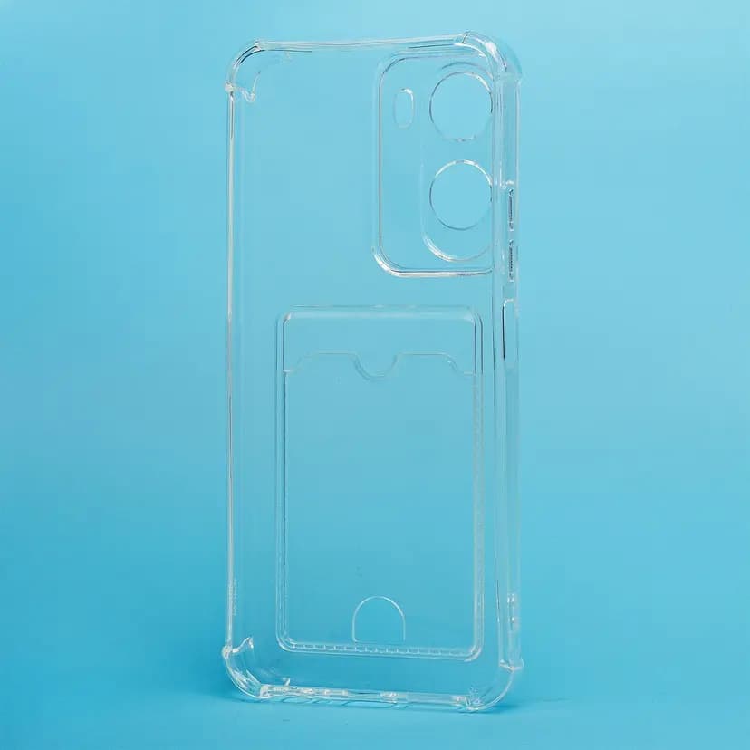 Чехол-накладка с картхолдером - SC276 для Redmi 15A (transparent)  — фото 2
