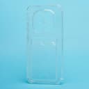 Чехол-накладка с картхолдером - SC276 для Redmi Note 15 Pro 5G (transparent)  — фото 1