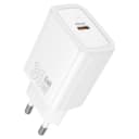 Адаптер сетевой - Hoco N62 PD 30W (Type-C) (white)  — фото 2