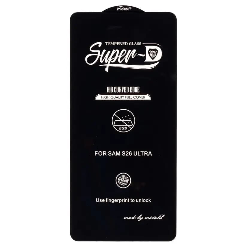 Защитное стекло - Brera 2.5D для Samsung Galaxy S26 Ultra (black)  — фото 2