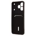 Чехол-накладка с картхолдером - SC304 для Realme Note 80 (black)  — фото 2