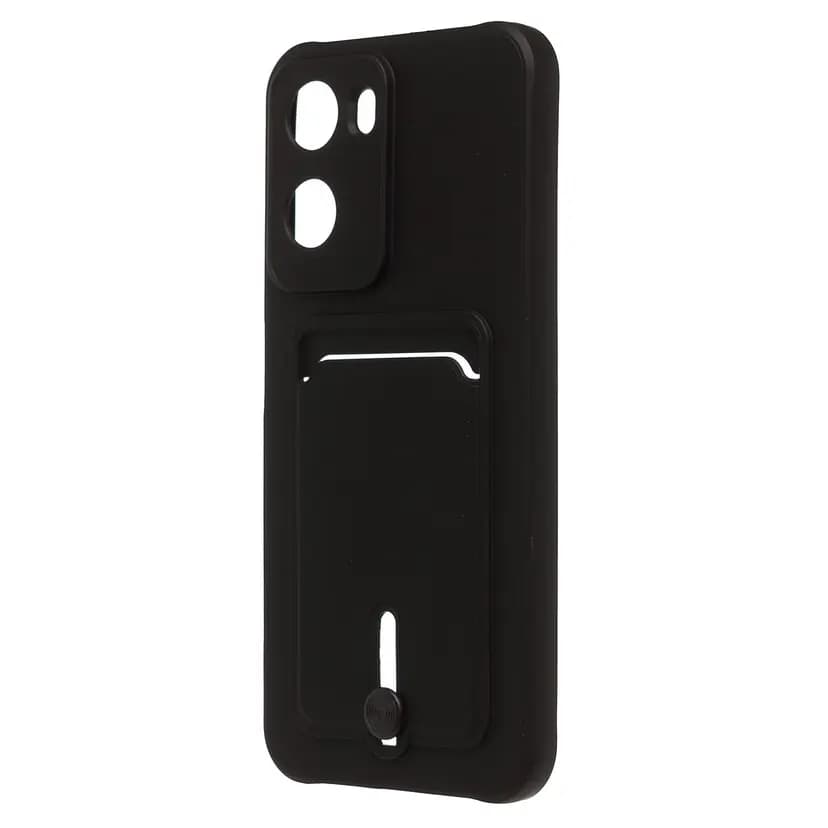Чехол-накладка с картхолдером - SC304 для Redmi 15A (black) 
