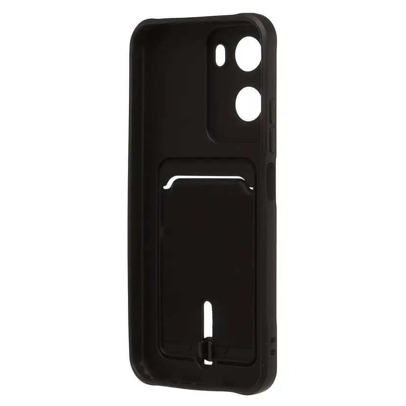 Чехол-накладка с картхолдером - SC304 для Redmi 15A (black)  — фото 2