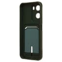 Чехол-накладка с картхолдером - SC304 для Redmi 15A (dark green)  — фото 2