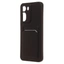 Чехол-накладка с картхолдером - SC337 для Redmi A7 Pro/Poco C85x (black)  — фото 1