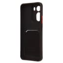 Чехол-накладка с картхолдером - SC337 для Redmi A7 Pro/Poco C85x (black)  — фото 2