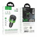 FM-модулятор - Hoco E166 Path FM 42W PD+QC3.0 (Type-C/USB) (black)  — фото 1
