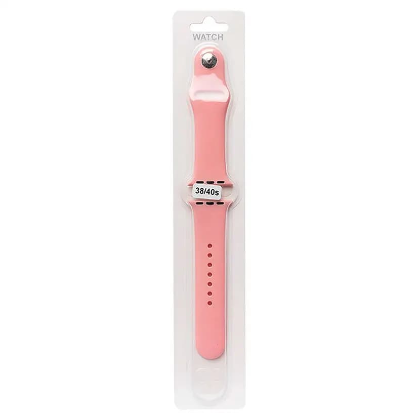Ремешок на кнопке - Sport Band для Apple Watch 38/40/41 мм (S) (light pink) 
