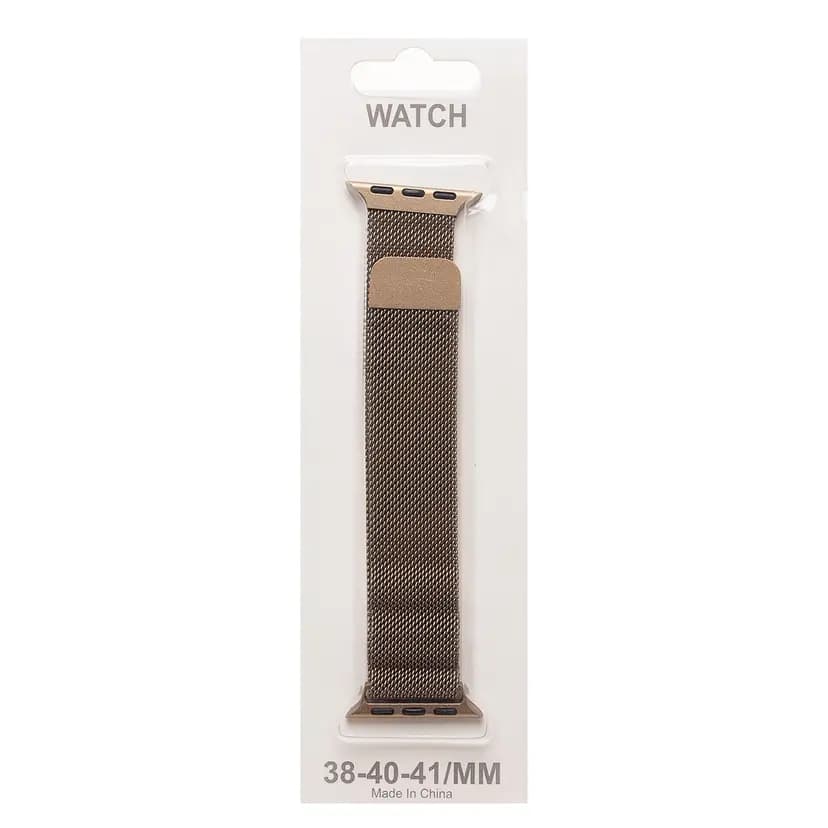 Ремешок на магните - ApW25 для Apple Watch 38/40/41 мм (bronze gold) 