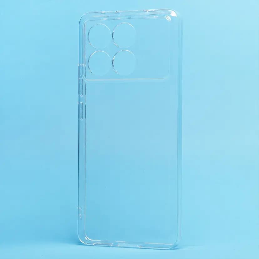 Чехол-накладка - Ультратонкий для Poco X6 Pro 5G (transparent) 