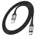 Кабель USB - Type-C - Hoco X102 (100 см) (black)  — фото 2