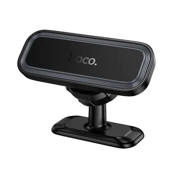 Автодержатель магнитный на клейкой основе - Hoco H108 (black)  — фото 2
