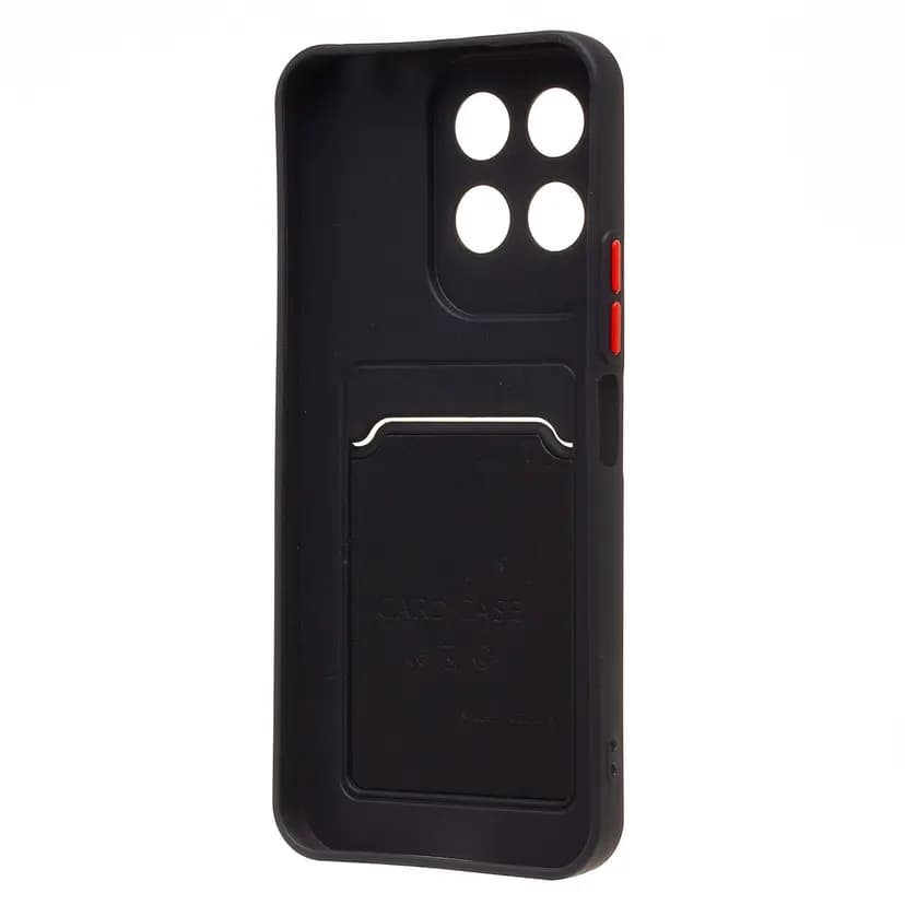 Чехол-накладка с картхолдером - SC337 для Redmi 17 5G (black)  — фото 2