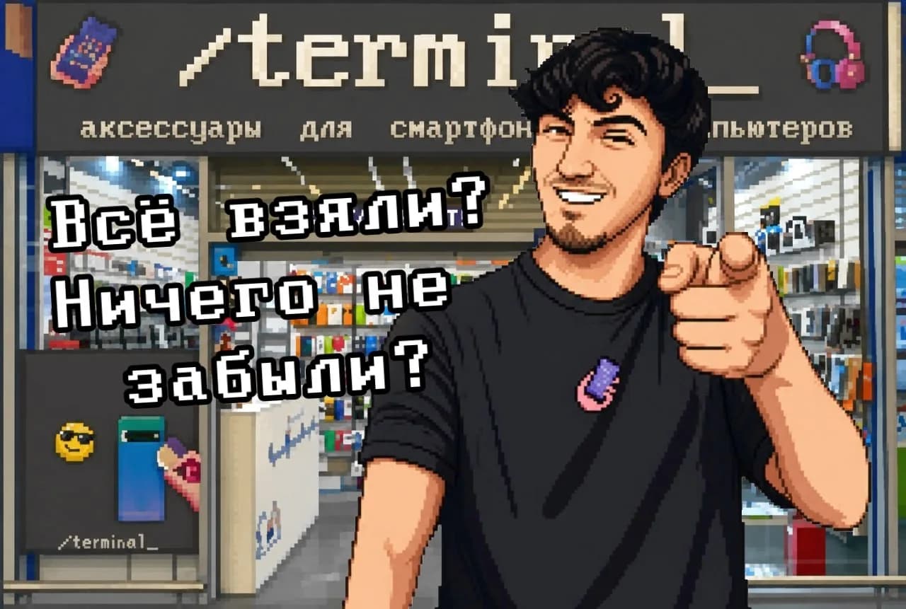 Всё взяли? Ничего не забыли?